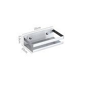 abordables Étagères de salle de bains-Caddie de douche salle de bains cuisine support de rangement tenture murale 304 support de rangement en acier inoxydable salle de bains cuisine fournitures support de rangement multifonctionnel