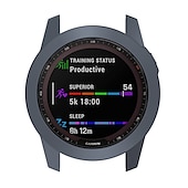 cheap Smartwatch Case-2 Pack Watch Case Compatible with Garmin Fenix 7S / Fenix 7 / Fenix 7X Scratch Resistant Ultra-thin Shockproof Soft TPU Watch Cover
