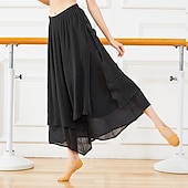 preiswerte Ballettbekleidung-Ballett Hosen Pure Farbe Damen Ausbildung Freizeitskleidung Hoch lyocell