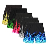 cheap Boy&#039;s 3D Vision &amp; Geometry-Boys 3D Graphic Shorts Summer Spring Active Streetwear 3D Print Kids 3-12 Years Outdoor Street Sport Regular Fit