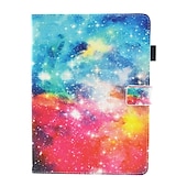 זול נרתיק iPad-לוּחַ כיסויים מכסים ל עבור Apple אייפד אייר 5 ipad 9th 8th 7th Generation 10.2 inch מסתובב360מעלות מגנטי עמיד בזעזועים פרפר פנדה נוף TPU עור PU