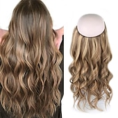 cheap Clip in Hair Extensions-Remy Human Hair Wig Straight Black Brown Cosplay Classic Comfortable Brazilian Hair Women P6/12 10 inch 12 inch 14 inch Vacation Party / Evening Daily