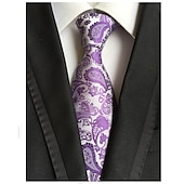 billige Slips og sløyfer til herrer-Herre Slips Kontor Bryllup Herre Formell Stil Moderne Stil Jacquard Mote Jacquardvevnad Formell Virksomhet Formell kveld
