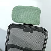 economico Rivestimento per sedia da ufficio-Fodera per poggiatesta per sedia da ufficio elasticizzata Fodera per sedia per computer Fodera per poggiatesta per sedia da gioco elastica e confortevole Protezione per mobili lavabile per il collo
