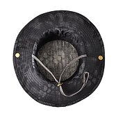 abordables Gorros-gorra táctica del ejército de camuflaje para hombres y mujeres sombrero boonie militar sombrero para el sol sombrero de pesca gorra de ala ancha al aire libre protección uv transpirable secado rápido sombrero que absorbe el sudor para la caza pesca escala