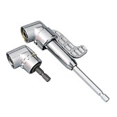 olcso fúrókészlet-forró 105 fokos adapter csavarhúzó fejű fúrószár acél csatlakozás 1/4 szögű hatlapfejű csavarhúzó hajlító adapter