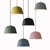voordelige Hanglampen-25 cm eiland design hanglamp led metaal gelakte afwerkingen moderne nordic stijl 85-265v