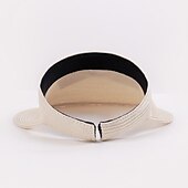 cheap Party Hats-Bohemian Beach Straw Straw Hats with Satin Bowknot 1pc Casual / Holiday Headpiece