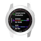 cheap Smartwatch Case-2 Pack Watch Case Compatible with Garmin Fenix 7S / Fenix 7 / Fenix 7X Scratch Resistant Ultra-thin Shockproof Soft TPU Watch Cover