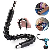 cheap Drill Bit Set-Flexible Electric Drill Screwdriver Bit Multifunctional Universal Snake Hose Cardan Shaft Connection Soft Extension Rod Link