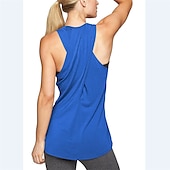 cheap Yoga Tops-Women&#039;s Yoga Top Breathable, Quick Dry, Moisture Wicking Cross Back Sleeveless Sports Fashion Tee Tshirt, Tank Top For Fitness, Gym Workout, Running Activewear Black / Pink / Red