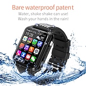 cheap Smartwatch-H1 Smart Watch 1.54 inch Smartwatch Fitness Running Watch Bluetooth 4G Pedometer Alarm Clock Calendar Compatible with Android iOS Kid&#039;s Women GPS with Camera IP 67 31mm Watch Case