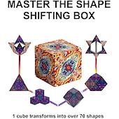 baratos Brinquedos Originais-Cubo ímã fidget mutável cubo mágico anti estresse 3d flip cúbico quebra-cabeça brinquedos quebra-cabeça bola descompressão brinquedos 2 peças