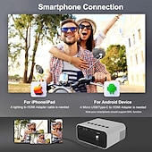 economico Proiettori-archtech yt500 led mini proiettore 320x240 pixel supporta 1080p audio usb portatile home media vid home theater video beamer vs yg300