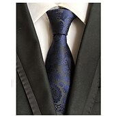 billige Slips og sløyfer til herrer-Herre Slips Kontor Bryllup Herre Formell Stil Moderne Stil Jacquard Mote Jacquardvevnad Formell Virksomhet Formell kveld