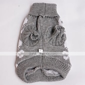 abordables Suéteres-Suéteres Ropa para cachorros Saltador Mantiene abrigado Invierno Templado Ropa para perros for Fornido Labrador Perro perdiguero de oro Buldog Shiba Inu