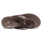 ieftine Șlapi Bărbați &amp; Flip-Flops-șlapi de masaj confortabili pentru bărbați – sandale de plajă cu talpă cu pernă anti-alunecare pentru vară, duș și ținute casual
