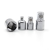 cheap Drill Bit Set-1/4 3/8 1/2  Sleeve Adapter Converter Drive Socket Wrench Adapter Wrench-sleeve Joint Converter Hand Tools