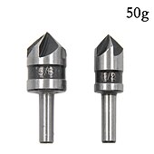 economico set di punte da trapano-5pc 1/4 &#039;&#039;gambo 5 flauto smusso smussatura set misto cutter svasatore drill bit strumento la lavorazione del legno strumenti professionali di carpenteria
