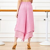 preiswerte Ballettbekleidung-Ballett Hosen Pure Farbe Damen Ausbildung Freizeitskleidung Hoch lyocell