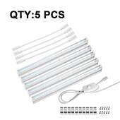 billiga LED Växtljus-30cm led växtljus ac85-265v 6w t5 rör fullspektrum fytolampor för växter grönsaksblommor frön fytoplantor lampa led växtodlingslampa eu us uk au plug