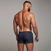 baratos shorts ativos masculinos-Homens calções atléticos Shorts de 3 polegadas Calções de treino Short curto Shorts de Corrida com forro de malha Bolso Com Zíper Design de cordão elástico Côr Sólida Respirável Secagem Rápida Curto