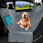 abordables Básicos de viaje para perros-Funda impermeable para asiento de coche para perros
