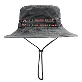 cheap Outdoor Headwear-Sun Hat Fishing Hat Hiking Hat Hat UV Sun Protection Sunscreen UV Protection Summer Spring Wide Brim Men&#039;s Women&#039;s Fishing Activity