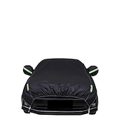 preiswerte Auto-Abdeckungen-Starfire Sonnenschirm regenfester Sonnenschutz hagelfest Wärmeisolierung universell echtes Oxford-Stoff Autojacke spezielles Halbabdeckungsmodell