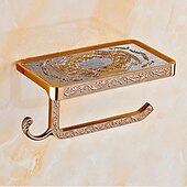 cheap Toilet Paper Holders-Toilet Paper Holder Multifunction Antique Zinc Alloy 1PC - Bathroom