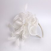 billige Tilbehør og mer-Retro / vintage 1950-tallet 1920-tallet Hodeplagg Party-kostyme Fascinator-hatt Dame Maskerade Fest / aften Utdrikningslag Voksne Hodeplagg