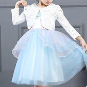 Lány 3D Virágos Kardigán Hosszú ujj Tavasz Ősz Szabadság Divat Akril Gyerekek 2-12 év Teljesítmény Napi Normál olcso Lányok bolero dzsekik és vállkendők-Lány 3D Virágos Kardigán Hosszú ujj Tavasz Ősz Szabadság Divat Akril Gyerekek 2-12 év Teljesítmény Napi Normál