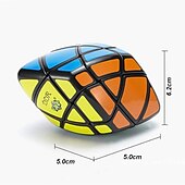 economico Cubi di Rubik-Cubo di velocità con romboedro a sei assi Giocattoli di puzzle a cubo magico a 6 assi con super skewb