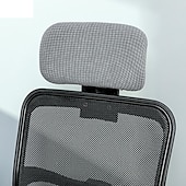 economico Rivestimento per sedia da ufficio-Fodera per poggiatesta per sedia da ufficio elasticizzata Fodera per sedia per computer Fodera per poggiatesta per sedia da gioco elastica e confortevole Protezione per mobili lavabile per il collo