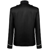 economico Cime-Cappotto Uniforme militare Giacca da circo Principe Aristocratico Retrò Vintage Rococò Medievale Adulti Per uomo Mascherata Feste Carnevale di Venezia Vestirsi