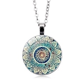 abordables Parures de Bijoux-Femme Colliers Rétro Vintage Extérieur Fleur Parures