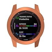 cheap Smartwatch Case-2 Pack Watch Case Compatible with Garmin Fenix 7S / Fenix 7 / Fenix 7X Scratch Resistant Ultra-thin Shockproof Soft TPU Watch Cover