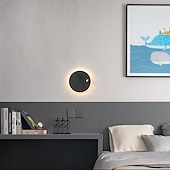 abordables Appliques murales d&#039;intérieur-8w moderne intérieur applique murale led applique murale lecture projecteur avec interrupteur 350 pivotant 2 en 1 5w mur projecteur led applique murale pour chambre de chevet salon salle d&#039;étude
