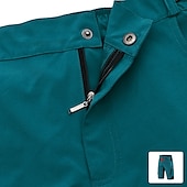 economico Pantaloncini, calzamaglie e pantaloni da uomo-WOSAWE Pantaloncini da uomo in mountain bike con pantaloncini da uomo imbottiti cinguali imbottiti rimovibili in ciclismo in poliestere estate in bici imbottiti