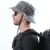 cheap Outdoor Headwear-Sun Hat Fishing Hat Hiking Hat Hat UV Sun Protection Sunscreen UV Protection Summer Spring Wide Brim Men&#039;s Women&#039;s Fishing Activity