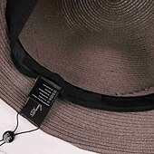 cheap Party Hats-Bohemian Beach Straw Hats with Beading / Color Block 1pc Party / Evening / Casual Headpiece