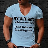 cheap Men&#039;s 3D T-shirts-Men&#039;s Unisex Letter Graphic Prints T Shirt Short Sleeve T shirt Hot Stamping V Neck Shirt Sports Designer Casual Outdoor Street Daily White Red Navy Blue Summer Clothing Apparel S M L XL XXL 3XL