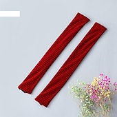baratos Capa para Cadeira de Escritório-Almofadas de apoio de braço de cadeira de escritório elásticas capa elástica, capas de apoio de braço de cadeira de jogos confortáveis para cotovelos e antebraços alívio de pressão
