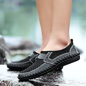 economico Scarpe Casual Slip-On-mocassini slip-on da uomo in rete traspirante – scarpe da guida casual leggere con suola antiscivolo per l'estate