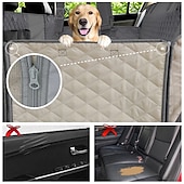 abordables Básicos de viaje para perros-Funda impermeable para asiento de coche para perros