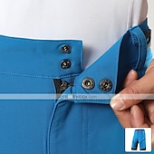 זול מכנסיים, טייצים ומכנסיים קצרים לגברים-בגדי ריקוד גברים מכנסי רכיבה באגי מכנסי אופניים אופניים מכנסיים קצרים מכנסיים קצרים רחבים התאמה רגועה רכיבת הרים רכיבת כביש ספורט 3D לוח ייבוש מהיר רוכסן עמיד למים רך שחור ירוק צבא ביגוד