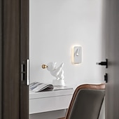 economico Luci da parete-9w moderna applique da parete a led applique da parete per interni riflettore da lettura a led con interruttore 350 girevole 2 in 1 5w riflettore da parete lampada da parete a led per camera da letto