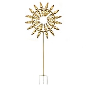 economico paletti decorativi da giardino-girandole per giardino unico e magico mulino a vento in metallo girandole per esterni costruzione con cuscinetti a sfera durevole e silenzioso decorazione del giardino esotico