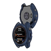 cheap Smartwatch Case-2 Pack Watch Case Compatible with Garmin Fenix 7S / Fenix 7 / Fenix 7X Scratch Resistant Ultra-thin Shockproof Soft TPU Watch Cover
