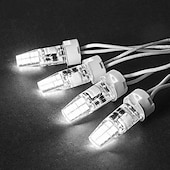 お買い得  LEDバイピンライト-10個のg4led電球3wはjcハロゲン30w電球を置き換えることができます暖かい白自然光白色光調光ac/dc12-24vフリッカーフリーac/dc12およびac220vはキャビンの下のアイスホッケーランプ照明に適用可能